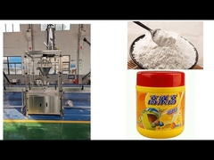 Auger Screw Powder Filling Machine Touch Screen For Bottles