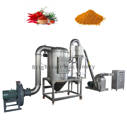 Biber baharat tozu öğütücü fırını Biber yüksek hızlı Hammer Mill Makine Brightsail'den toz üretme makinesi