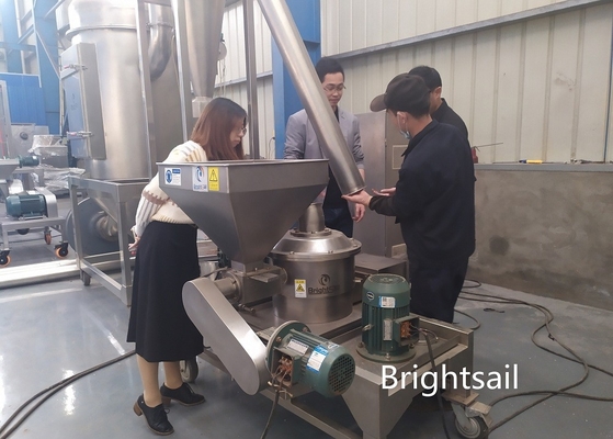 İçecek Endüstrisi Sus Gıda Tozu Makinesi 600-2500 Mesh Toz İnceliği