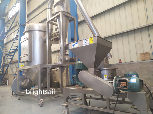 Brightsail toz öğütme makinesi kauçuk parçacıkları tozlaştırıcı 4000 kg/h