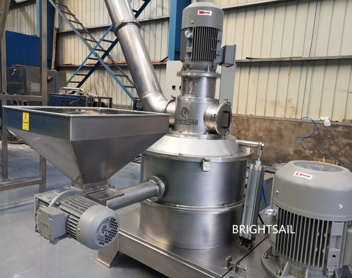 Brightsail toz öğütme makinesi kauçuk parçacıkları tozlaştırıcı 4000 kg/h