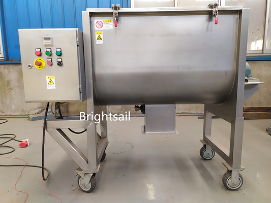 Yatay bant karıştırıcı CE 2.2 KW ile ilaç toz karıştırma makinesi
