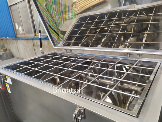 Yatay bant karıştırıcı CE 2.2 KW ile ilaç toz karıştırma makinesi