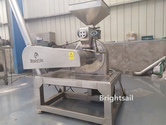 Endüstri Pin Mill Defatted Soya Fasulyesi öğütme makinesi Pin Pulverizer 11KW CE ile