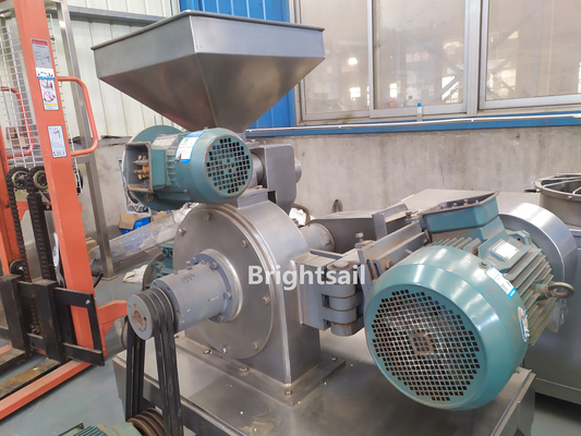 Endüstri Pin Mill Defatted Soya Fasulyesi öğütme makinesi Pin Pulverizer 11KW CE ile