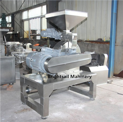 Endüstri Pin Mill Defatted Soya Fasulyesi öğütme makinesi Pin Pulverizer 11KW CE ile