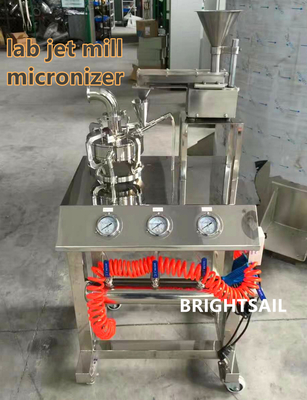 Dye Air Jet Mill Crusher Machine Laboratuvar fiyatı Brightsail'den dikey yatay frezeleme