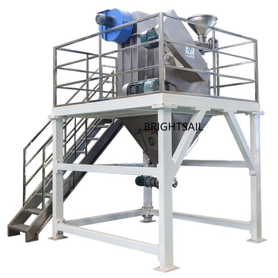 Titanyum Dioksit Pin Mill Grinder geniş odali pin milini paslanmaz çelik titanyum dioksit toz öğütme makinesi ile Brightsail