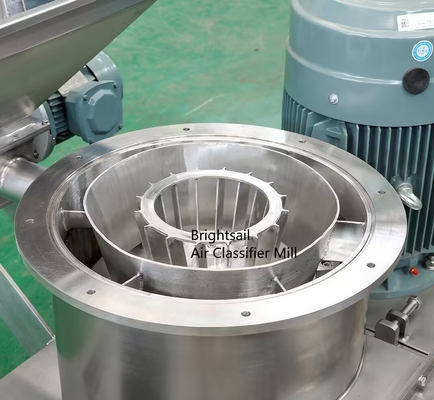 Erythritol Hava Sınıflandırıcısı Mill Grinder Machine Sucralose Grinding Machine Brightsail'den gıda tozlaştırıcı seti