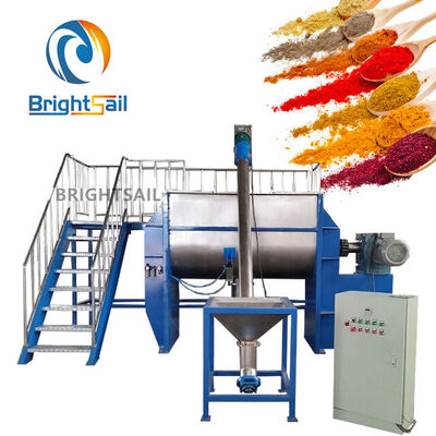 Brightsail Baharat Şerit Karıştırma Makinesi Kakao Tozu Şerit Blender
