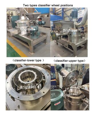 Sorrel Grinder Ultra Fine Powder Mill Gıda Sınıfı SS304 CE sertifikalı