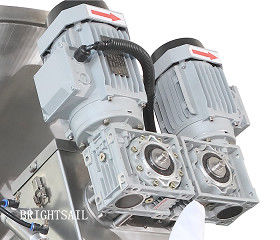 Ağırlık Aralığı 5 ila 50kg Çift Burgulu yarı otomatik Toz Dolum Makinesi
