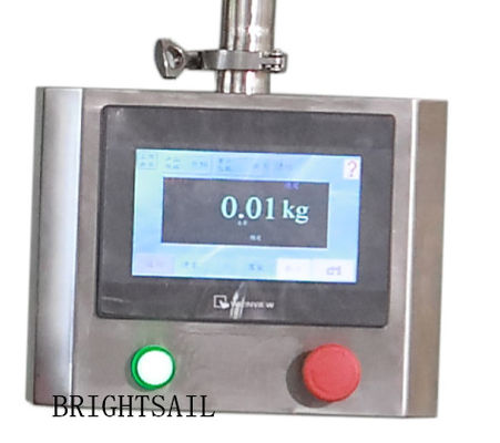 Ağırlık Aralığı 5 ila 50kg Çift Burgulu yarı otomatik Toz Dolum Makinesi