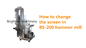 1000kg / H Limon Otu Yaprağı Toz Pulverizer Makinesi 2500 Mesh Mill Öğütücü